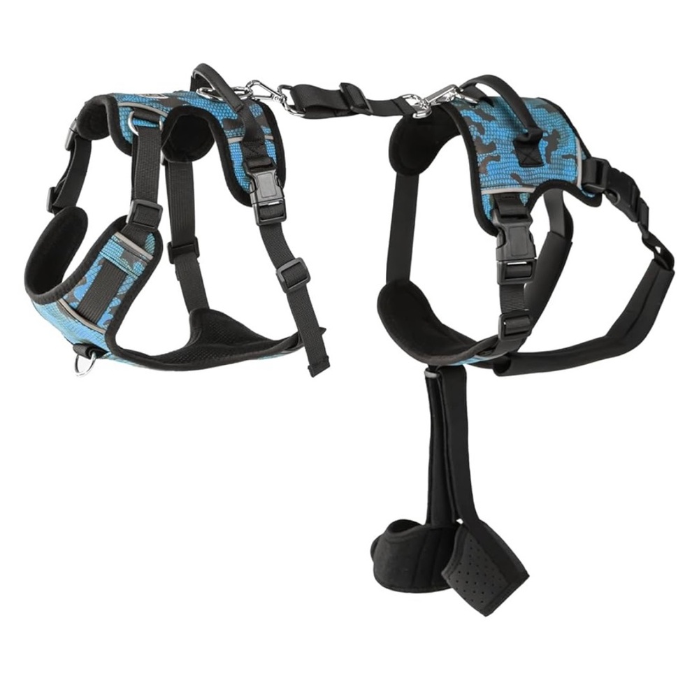 Dog Lift Harness, Dog Lift Sling Carrier with Handle & Shoulder Sling, Support